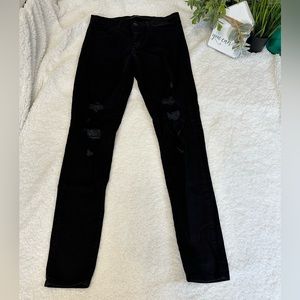 Flying Monkey distressed black pants Size 29